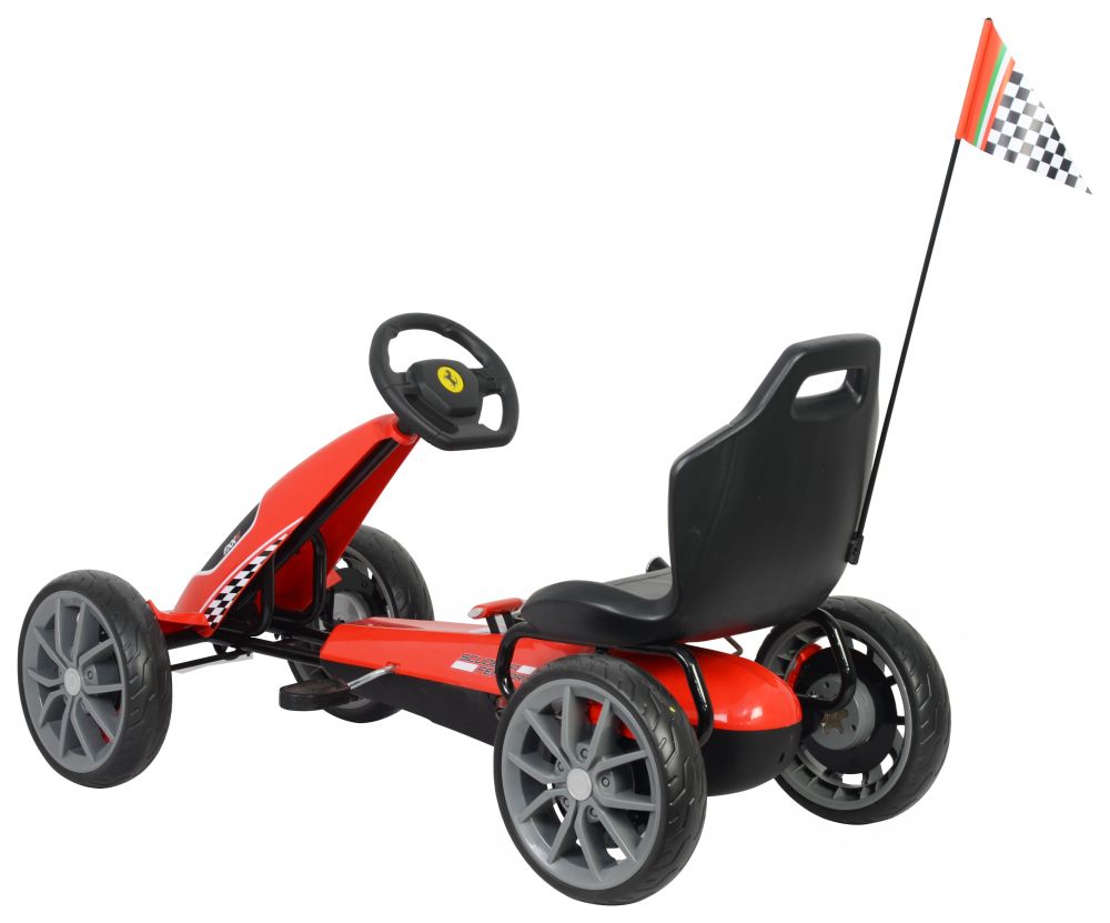 Ferrari Go-Kart Car Red 8928 - Colorland Toys
