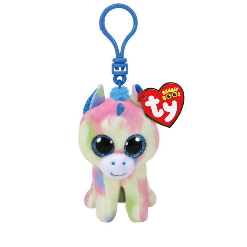 TY Beanie Boos Blitz the Unicorn Blue Clip 35208 - Colorland Toys