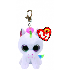 TY Beanie Boos Pixy the Unicorn White Clip 3inch 35040 - Colorland Toys