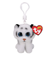 TY Beanie Boos Tundra the White Tiger Clip 3inch 35234 - Colorland Toys