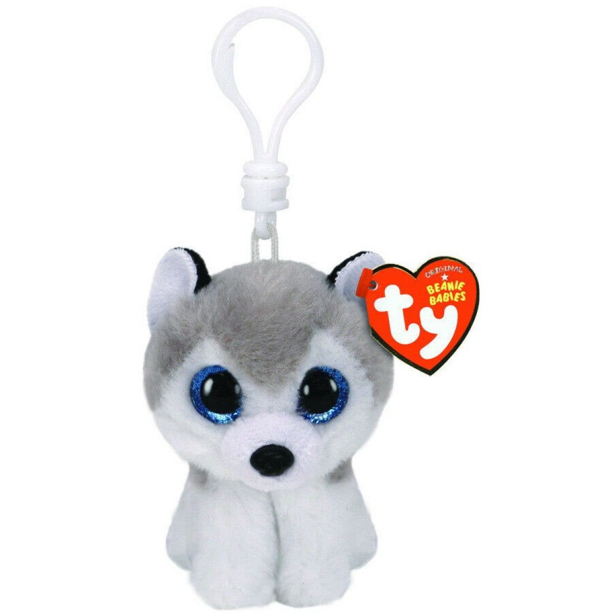TY Beanie Boos Buff Husky Clip 3inch 35240 - Colorland Toys