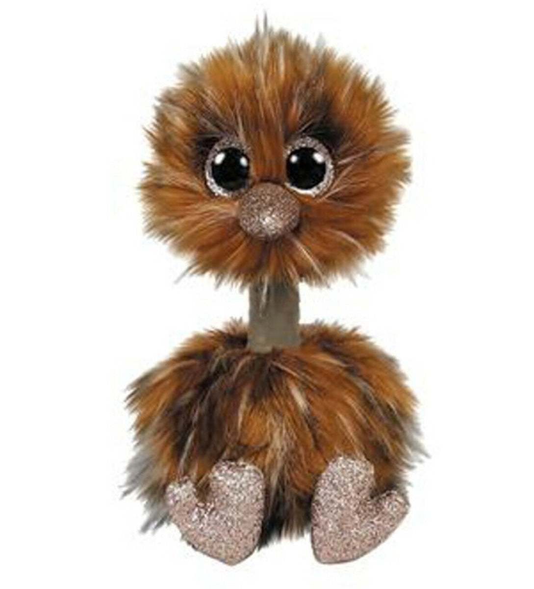 TY Beanie Boos Orson the Brown Ostrich 6inch 36283 - Colorland Toys