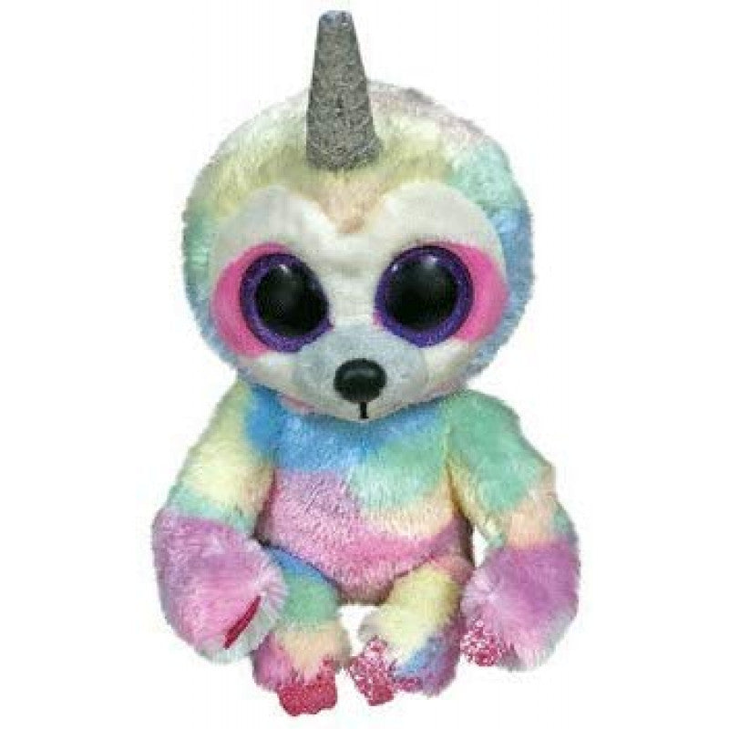 TY Beanie Boos Cooper the Sloth with Glitter Eyes 6inch 36323 - Colorland Toys