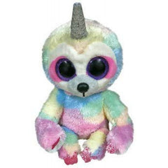 TY Beanie Boos Cooper the Sloth with Glitter Eyes 6inch 36323 - Colorland Toys