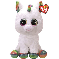 TY Beanie Boos Pixy the Unicorn with Glitter Eyes 9inch 37157 - Colorland Toys