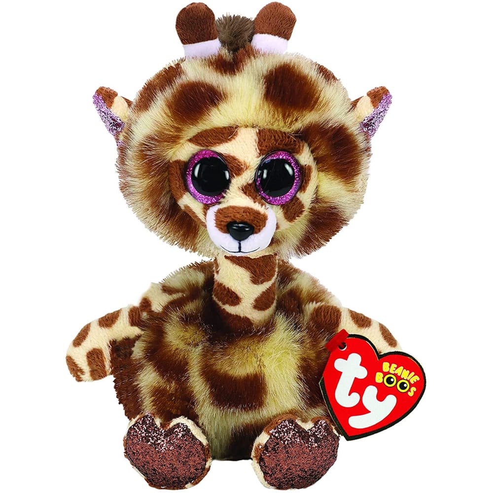 TY Beanie Boos Gertie the Giraffe Lone Neck 9inch 37402 - Colorland Toys