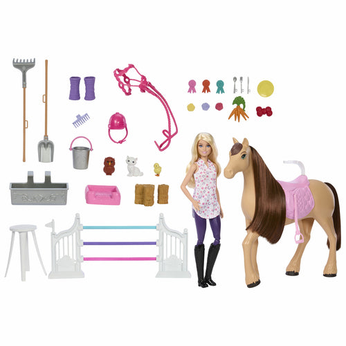 Barbie Mysteries The Great Horse Chase Ultimate Stable Playset HXJ44