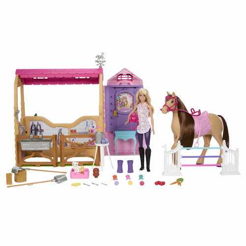 Barbie Mysteries The Great Horse Chase Ultimate Stable Playset HXJ44