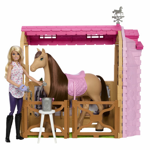 Barbie Mysteries The Great Horse Chase Ultimate Stable Playset HXJ44