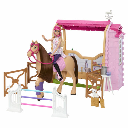 Barbie Mysteries The Great Horse Chase Ultimate Stable Playset HXJ44