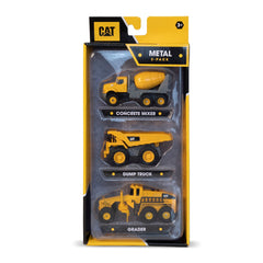 CAT Metal Machines 4inch 3 Pack Assortment - Colorland Toys