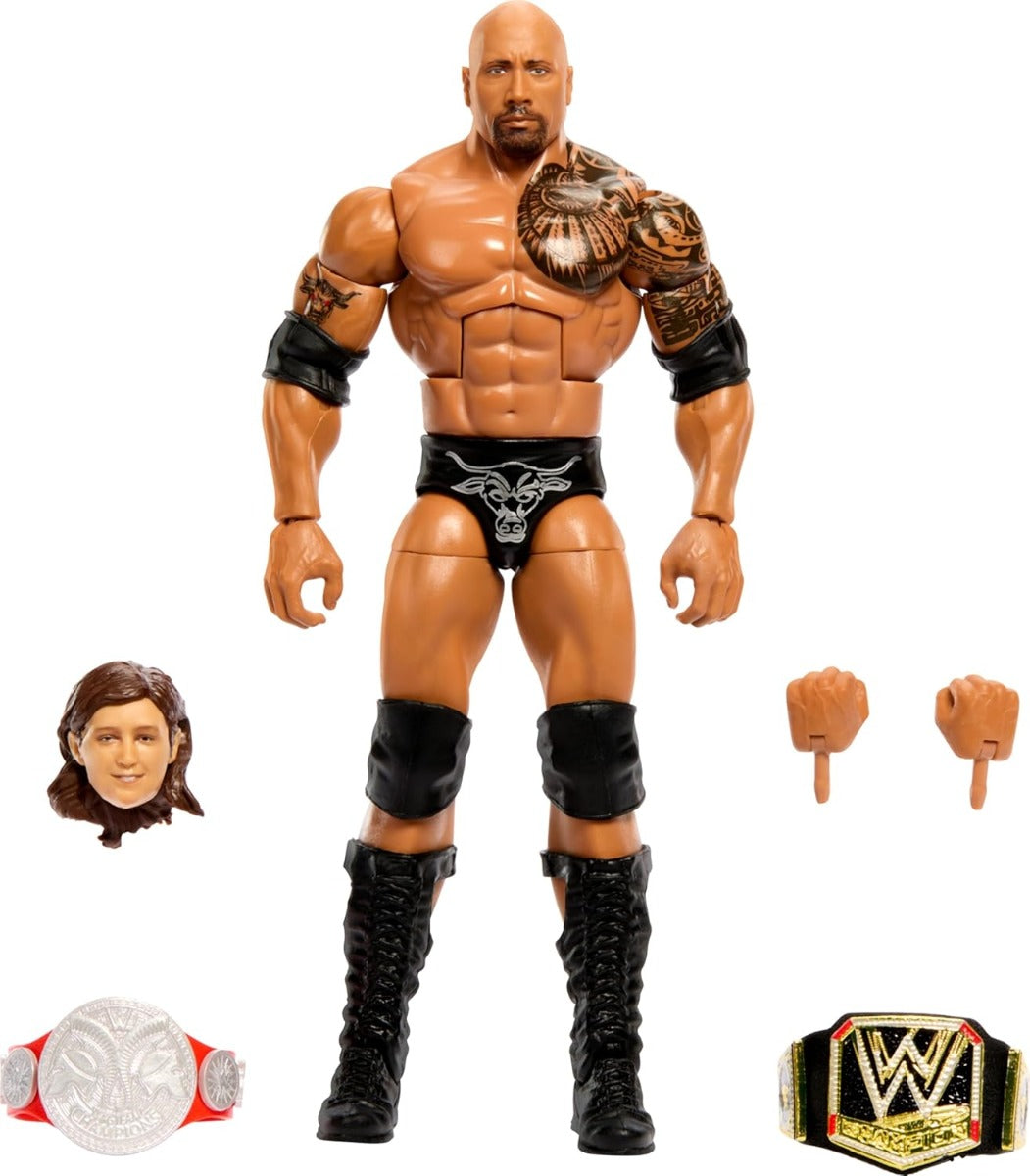 مجموعة WWE Elite The Rock Action Figure HVJ08/HVF76
