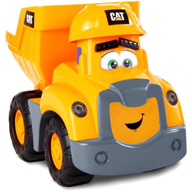 CAT Junior Crew Construction Buddies - شاحنة قلابة مع صخور 82448/82452