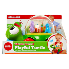 Kiddieland Whistle Control Playful Turtle - Colorland Toys