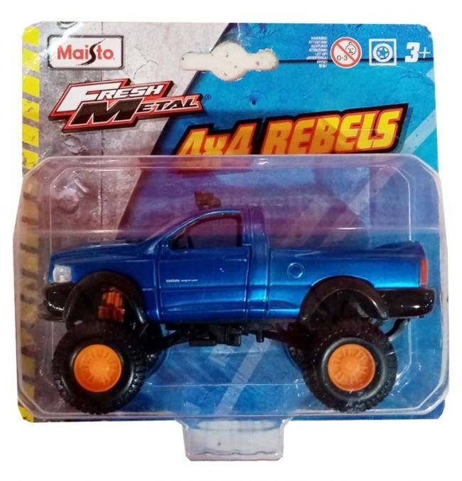 Maisto Fresh Metal 4X4 Rebels Vehicles Assorted  25205 - Colorland Toys