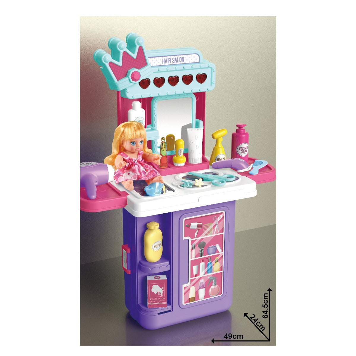 4 in 1 Mobile Hair Salon - Colorland Toys