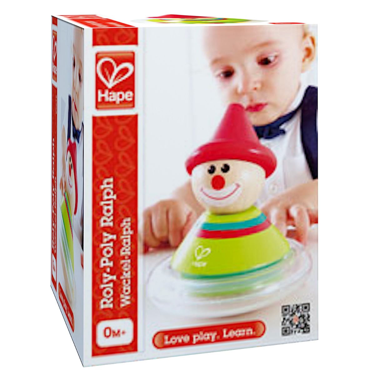 Hape Roly-Poly Ralph Baby Toy - Colorland Toys