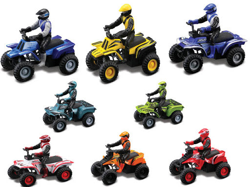 Maisto Fresh Metal Pullback Die Cast Metal Atvs Assorted15026 - Colorland Toys