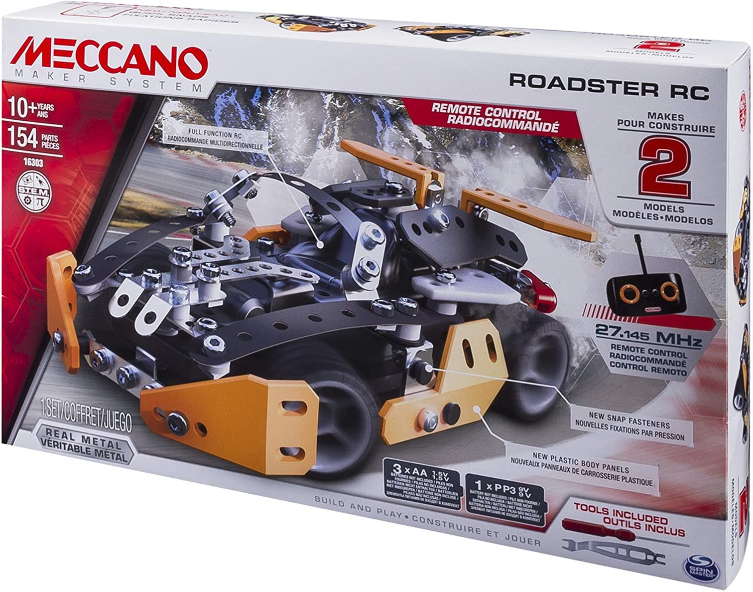 Meccano Erector Roadster 5 in 1 6028127 - Colorland Toys