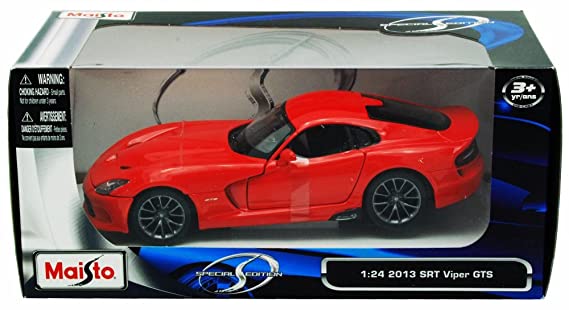 Maisto Dodge Viper GTS Scale 1:24 Assorted 31271 - Colorland Toys
