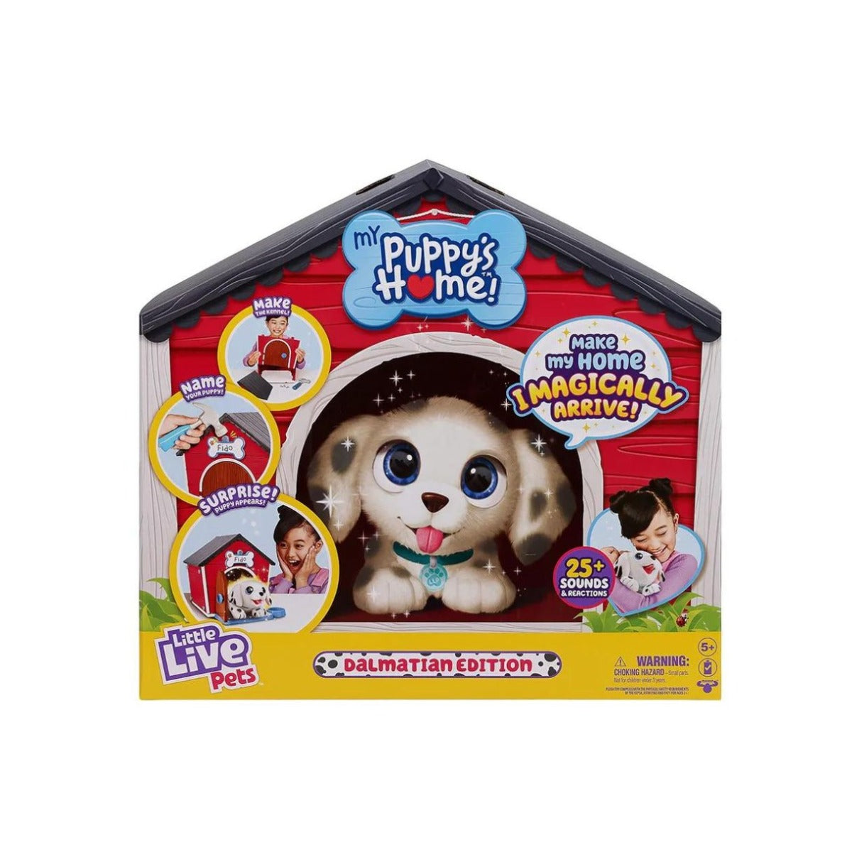 دمية تفاعلية من Little Live Pets My Puppy's Home من الدلماسي