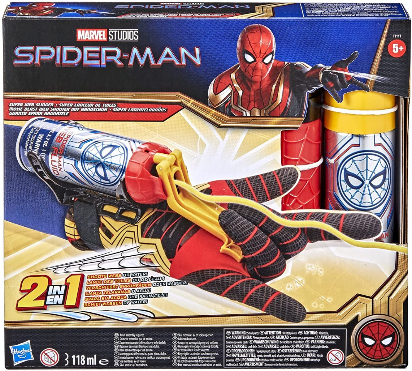 Marvel Spider-Man 3 Movie Super Web Slinger Spy F1111