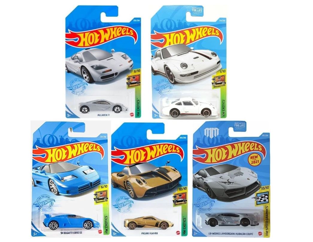 Hot Wheels Basic Die Cast Vehicle Assorted DTV55 - Colorland Toys