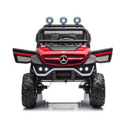 Jeep Benz Unimog Small Red 2M SMBJL199