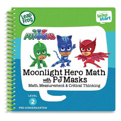 LeapFrog LeapStart Moonlight Hero Math with PJ Masks Book 3D 80-480100