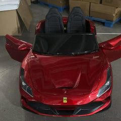 Ferrari Styled Kids Ride On Car 24V Red YT-DPC