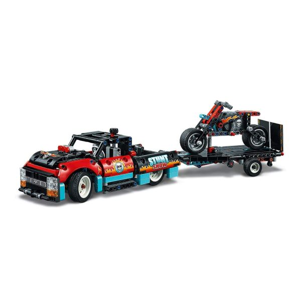 LEGO Technic Stunt Show Truck & Bike Toys Set 42106 - Colorland Toys
