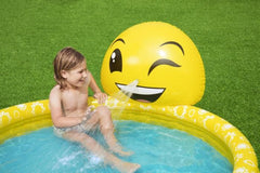 حوض سباحة بيست واي سمر سمايلز بخاخ، 65×57×27 بوصة، 53081