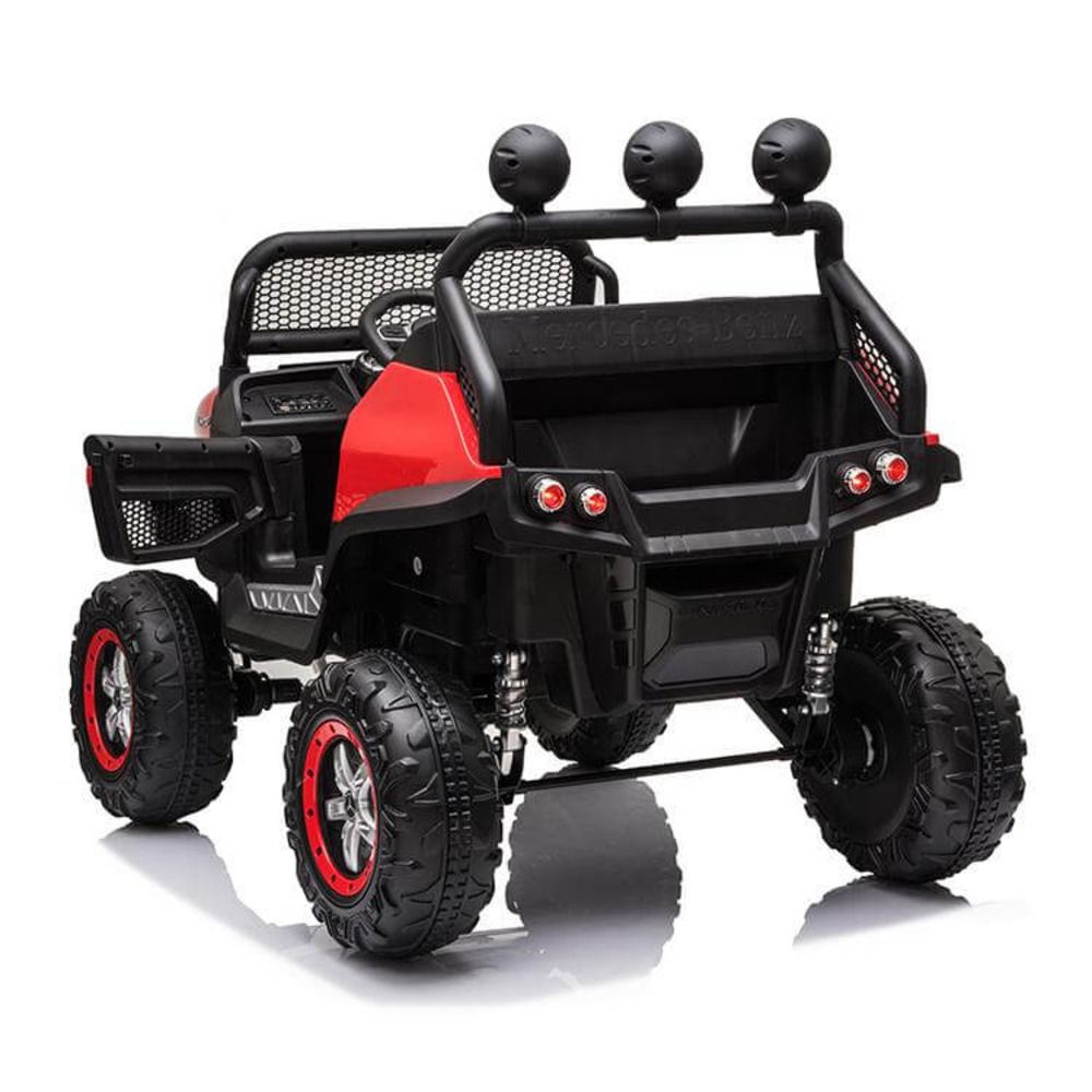 Jeep Benz Unimog Small Red 2M SMBJL199