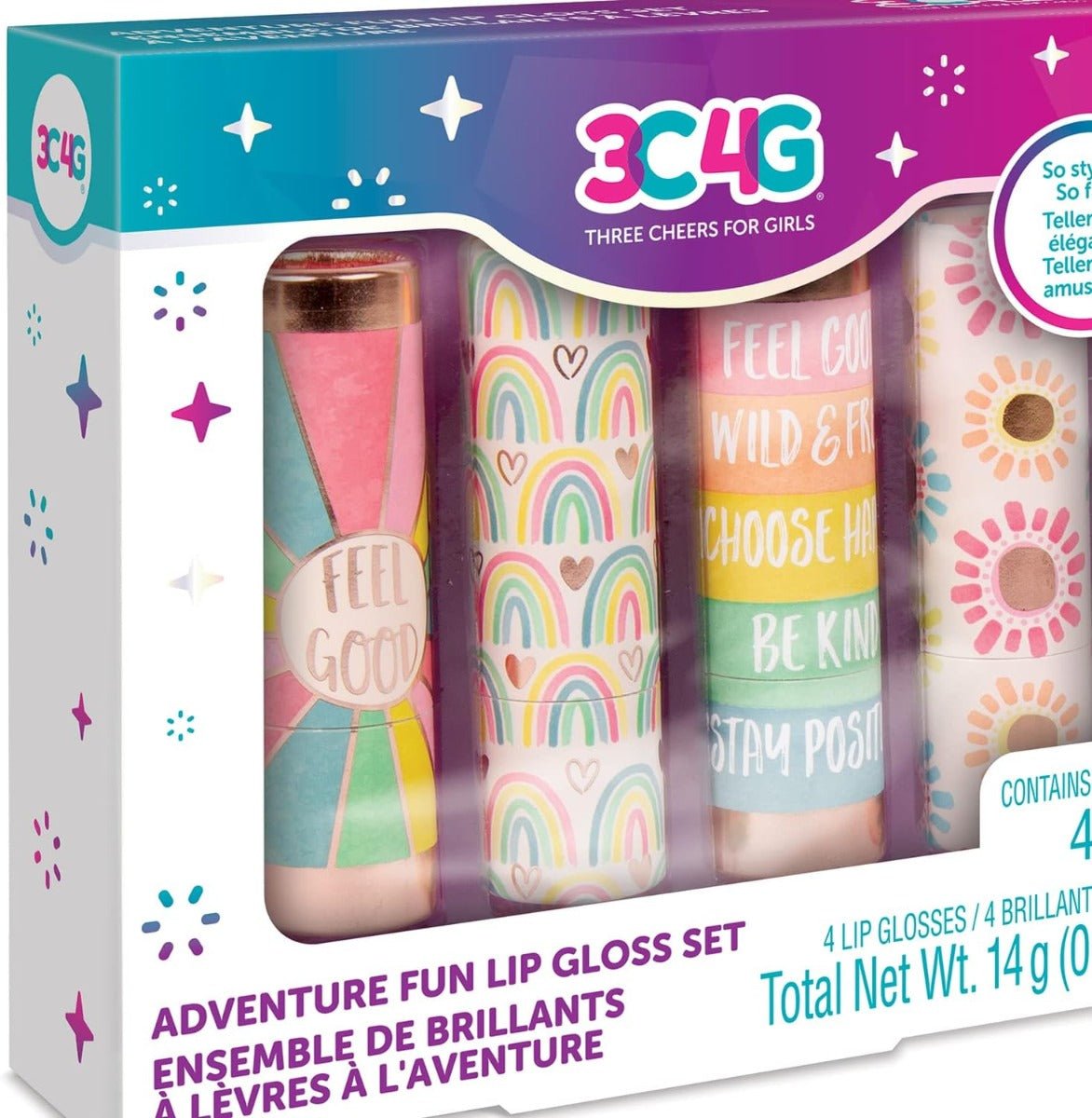 3C4G Adventure Fun Lip Gloss Set 10055 - Colorland Toys