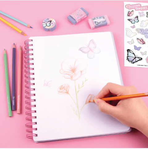 3C4G Butterfly All - In - 1 Sketching Set 12025 - Colorland Toys