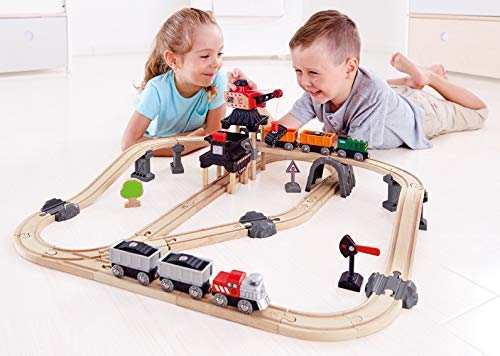Hape Mining Loader Set E3756 - Colorland Toys