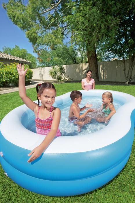 Bestway The Big Lagoon Family Pool 87x62x18 inch 54117