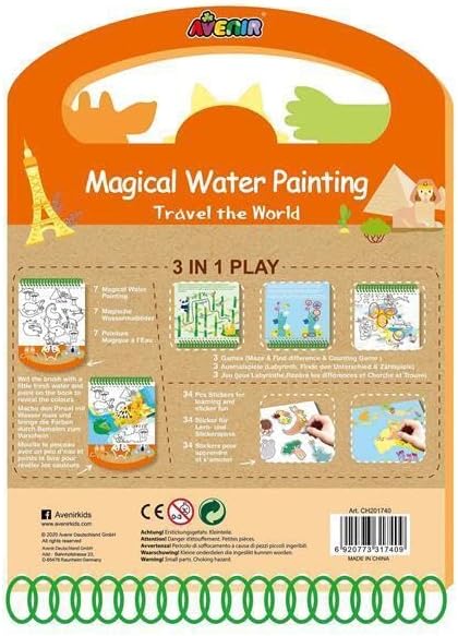 Avenir Magical Water Painting Travel the World AVCH201740