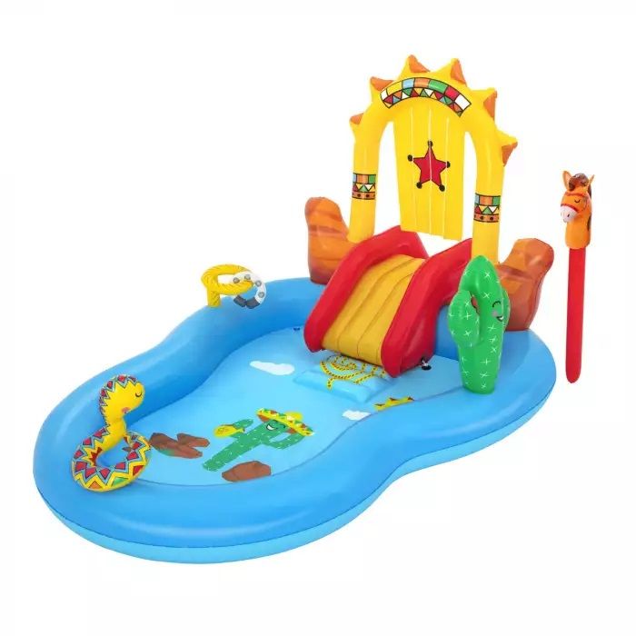 Bestway Wild West Inflatable Kids Water Play Center 53118