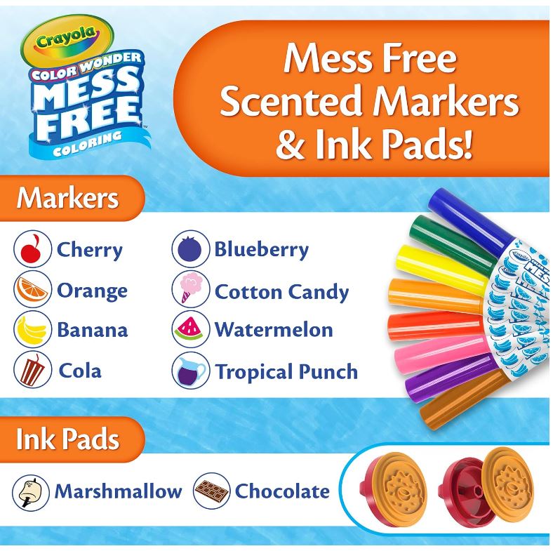 Crayola Color Wonder Deluxe Scented Stamper Kit