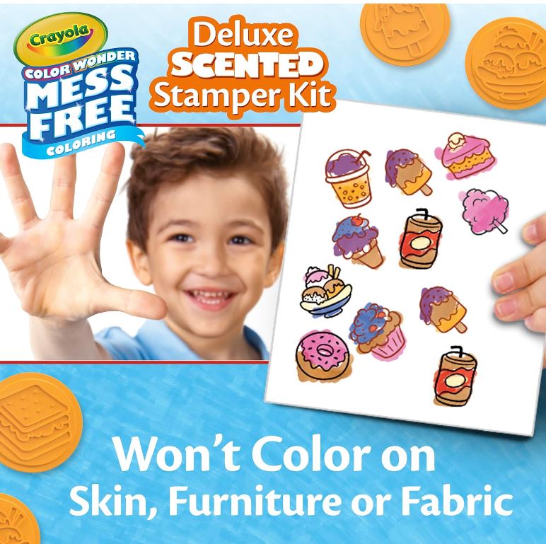 Crayola Color Wonder Deluxe Scented Stamper Kit