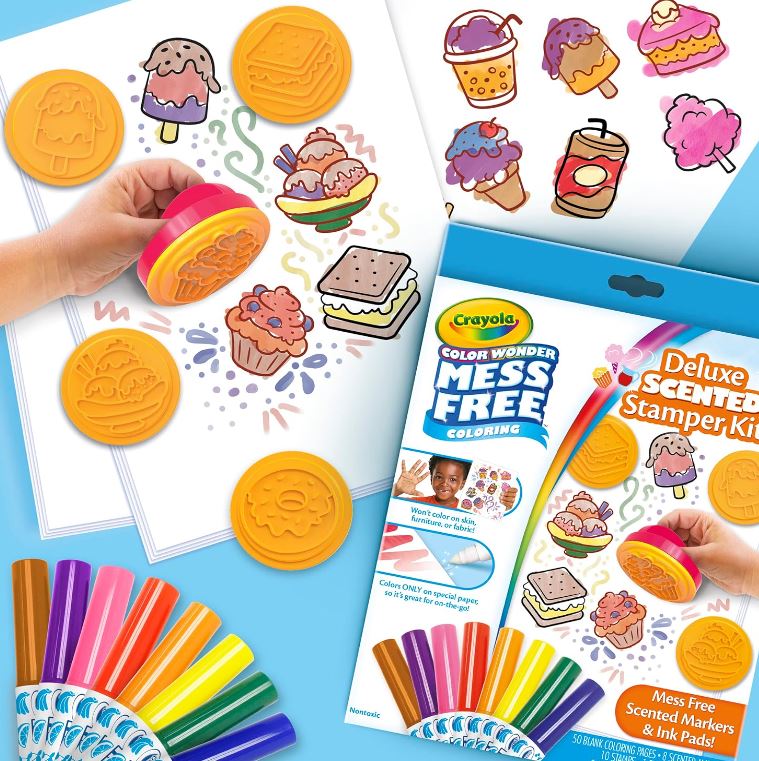 Crayola Color Wonder Deluxe Scented Stamper Kit