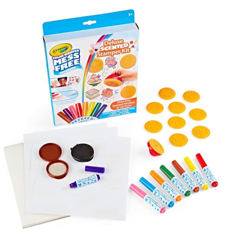 Crayola Color Wonder Deluxe Scented Stamper Kit
