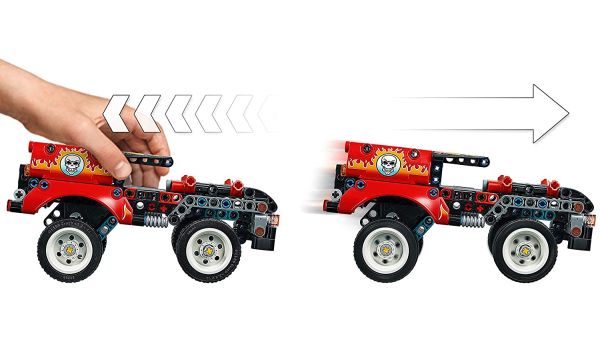LEGO Technic Stunt Show Truck & Bike Toys Set 42106 - Colorland Toys