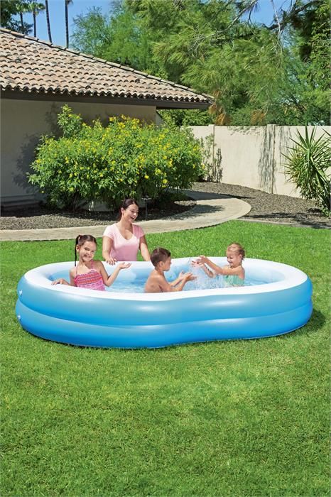 Bestway The Big Lagoon Family Pool 87x62x18 inch 54117