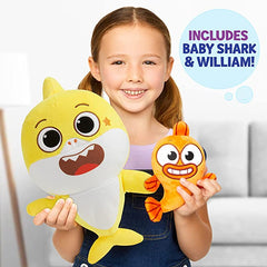 Baby Shark's Big Show Sing & Swing Baby Shark & William Plush 61337