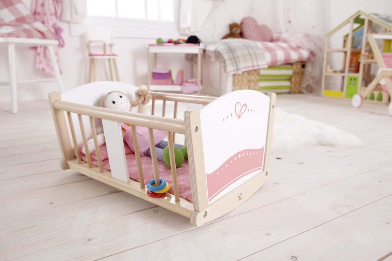 Hape Rock-a-bye Baby Cradle E3601