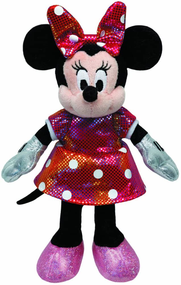 TY Disney Minnie Sparkle Rainbow with Sound Regular 41080