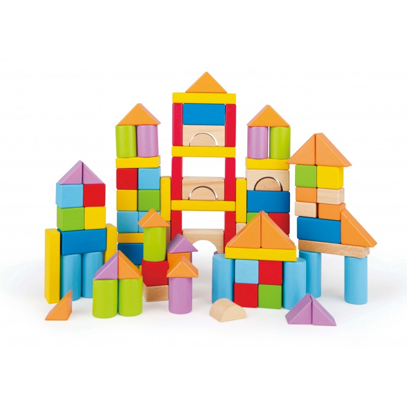 Hape Wonderful Beech Blocks 101pcs E8247 - Colorland Toys
