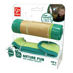 Hape Hand-Powered Rechargeable Flashlight - Colorland Toys